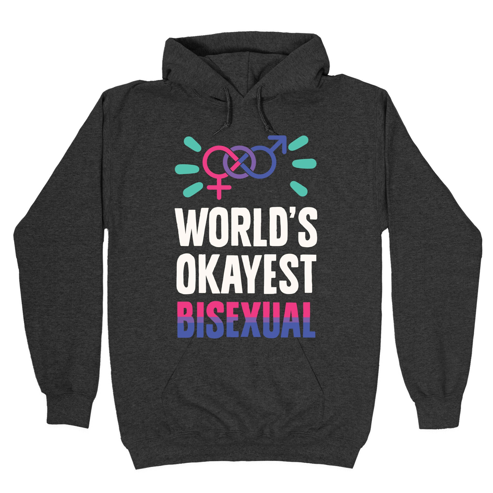 World's Okayest Bisexual Hoodie