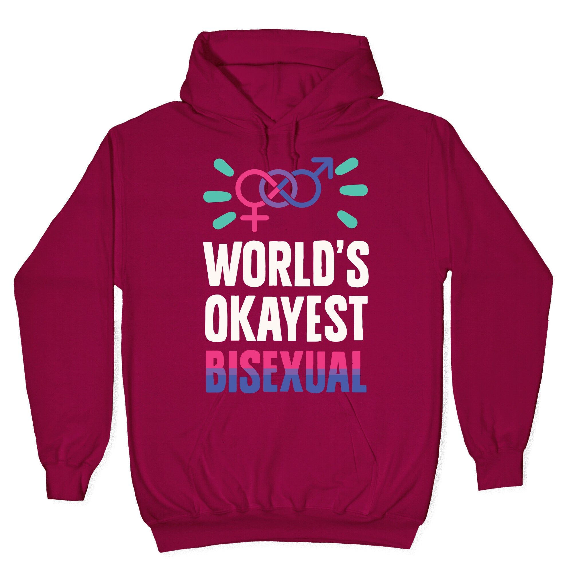 World's Okayest Bisexual Hoodie
