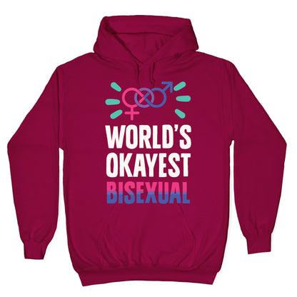 World's Okayest Bisexual Hoodie
