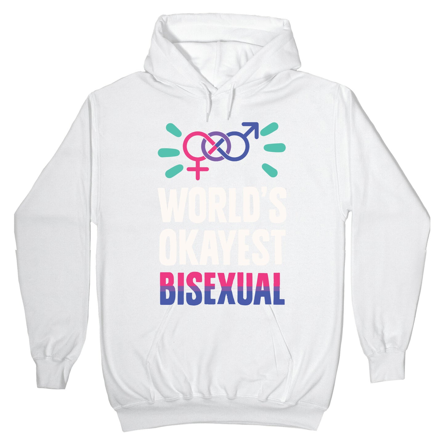 World's Okayest Bisexual Hoodie