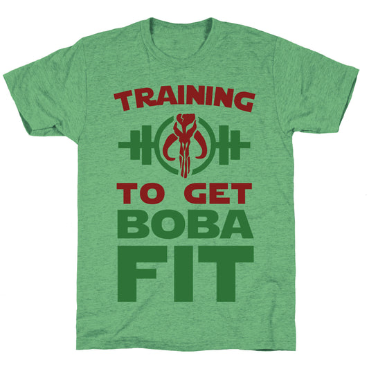 Training to Get Boba Fit Unisex Triblend Tee