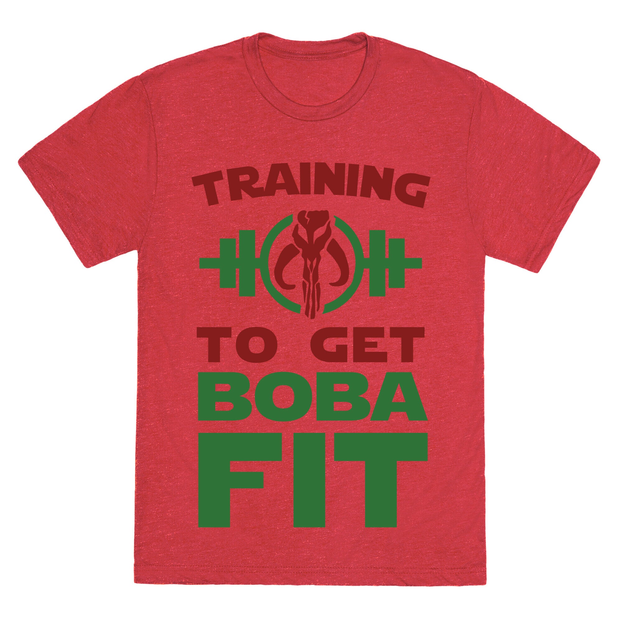 Training to Get Boba Fit Unisex Triblend Tee
