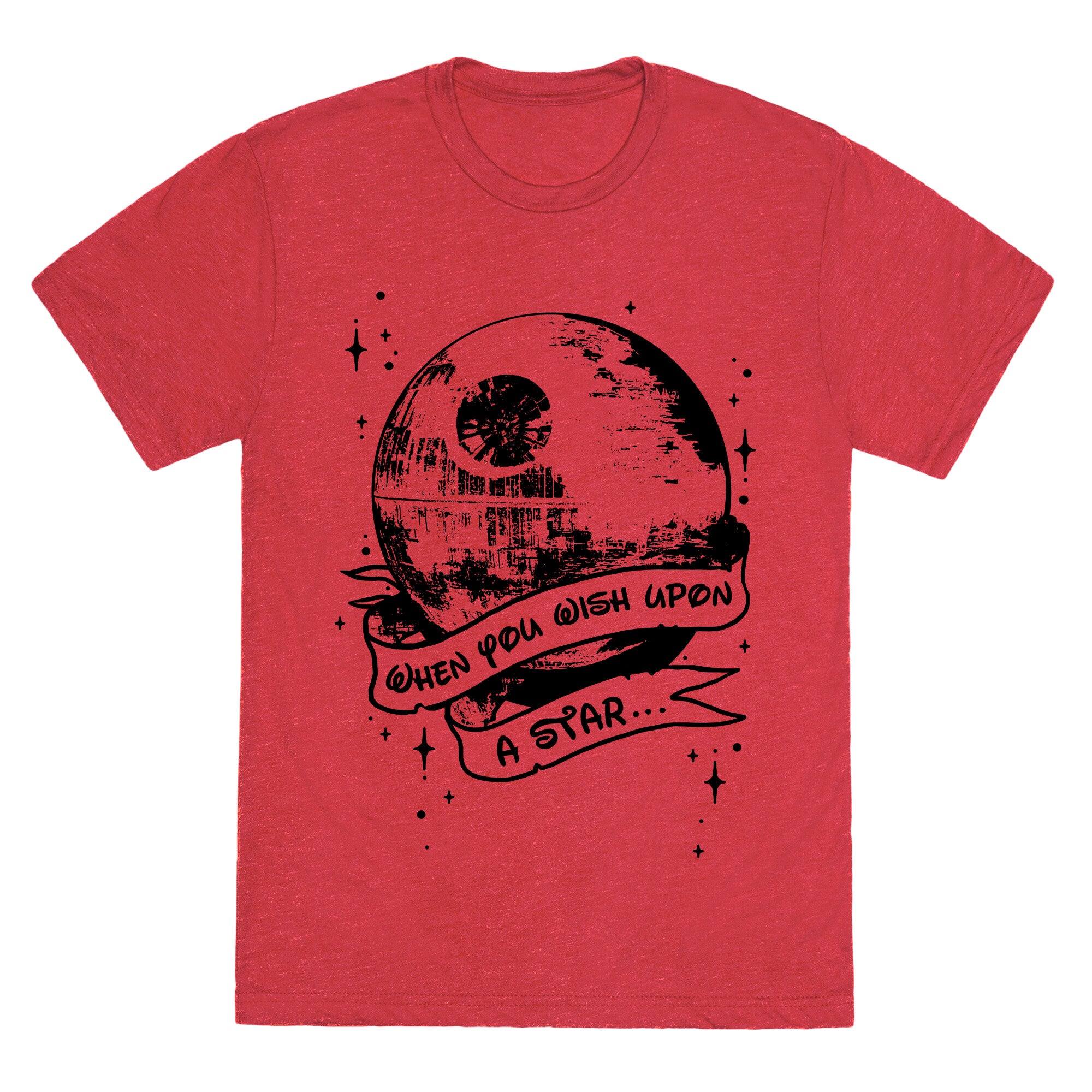 When You Wish Upon A Death Star Unisex Triblend Tee