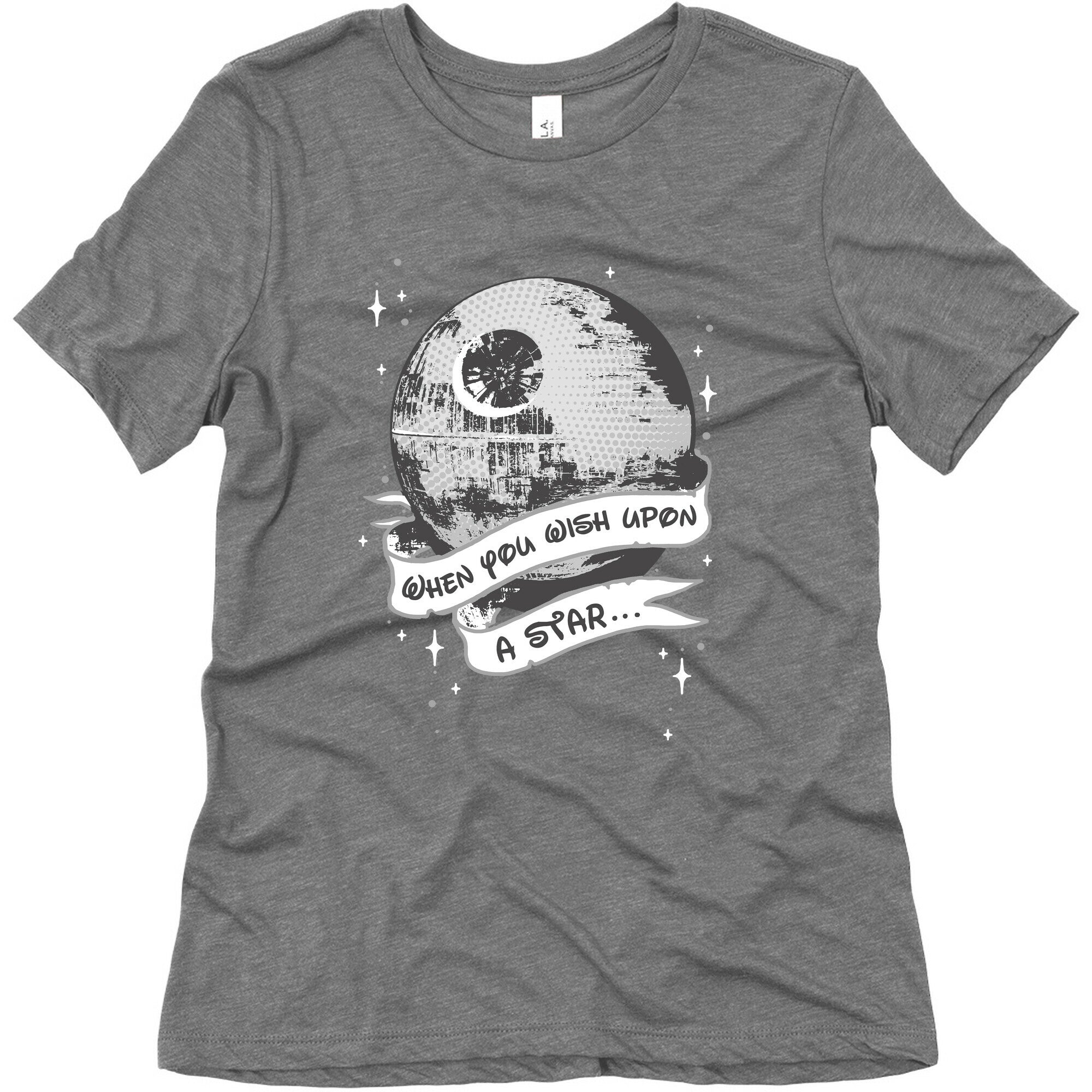 When You Wish Upon A Death Star Women's Triblend Tee