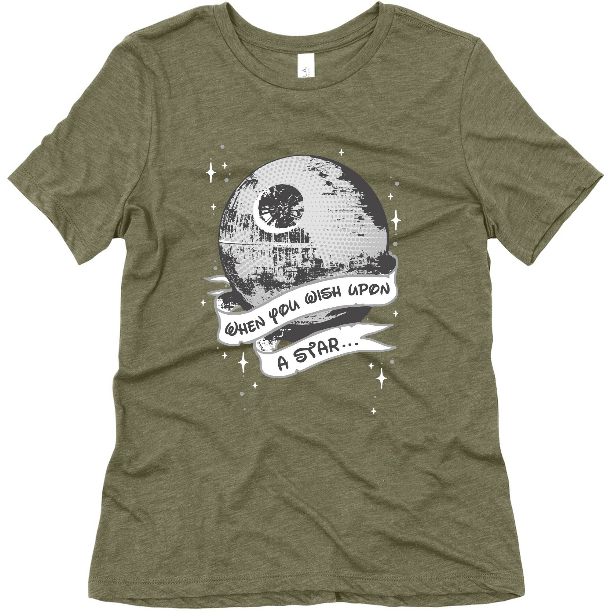 When You Wish Upon A Death Star Women's Triblend Tee