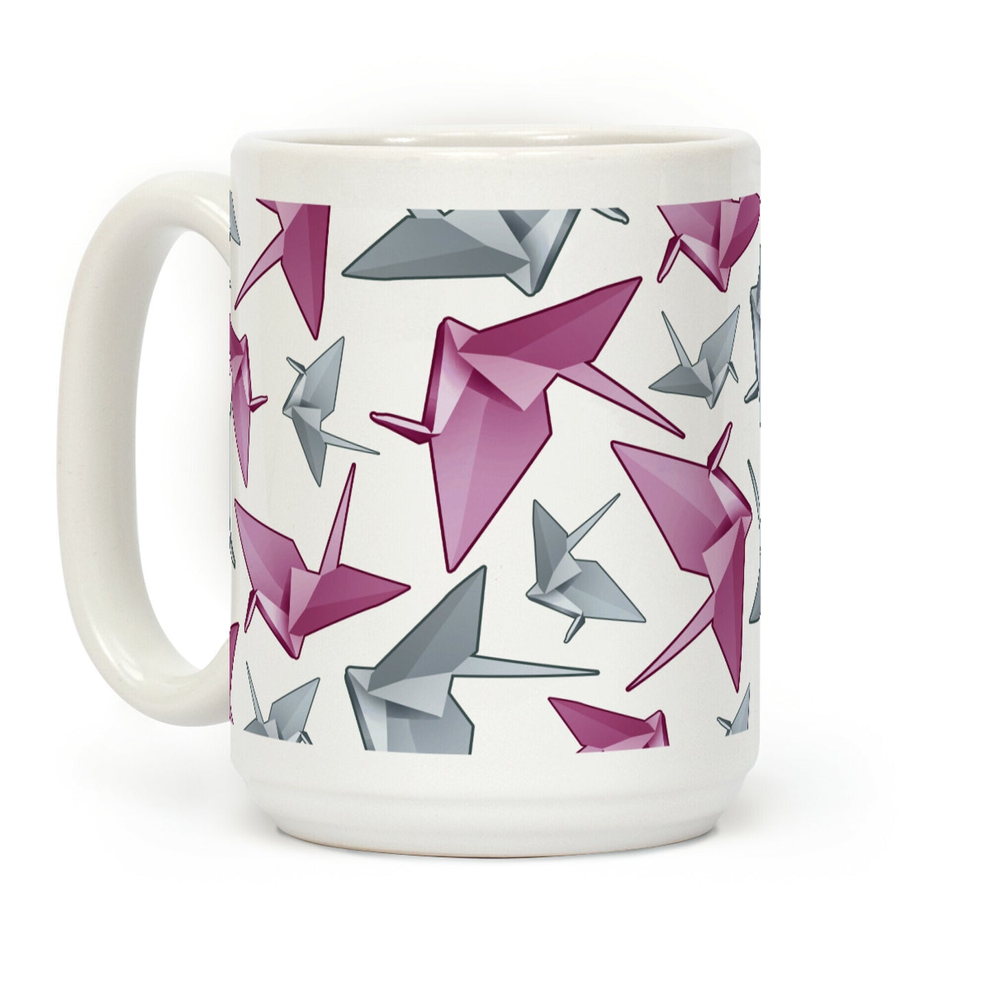 Origami Paper Crane Coffee Mug