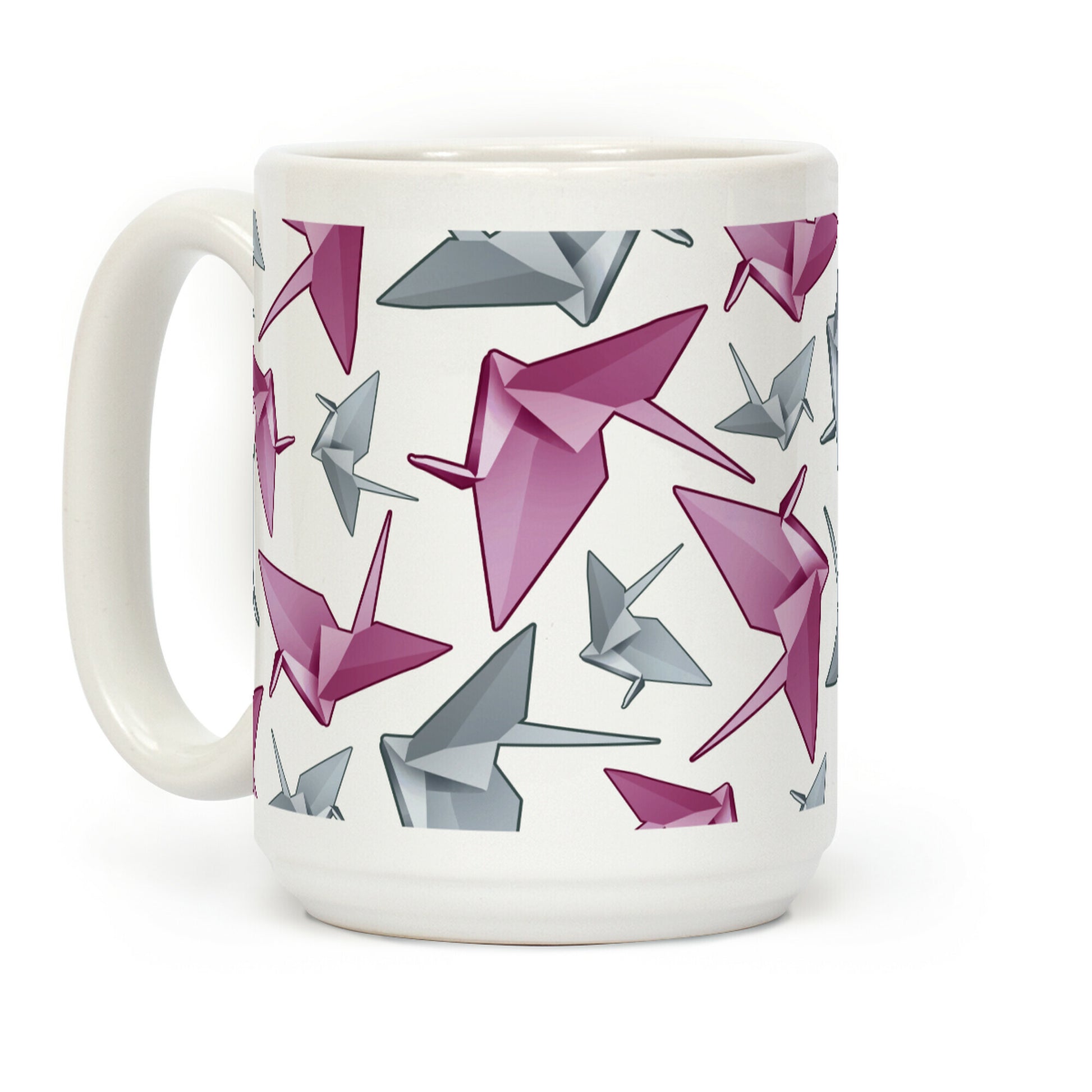 Origami Paper Crane Coffee Mug