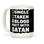 Blood Pact With Satan Coffee Mug