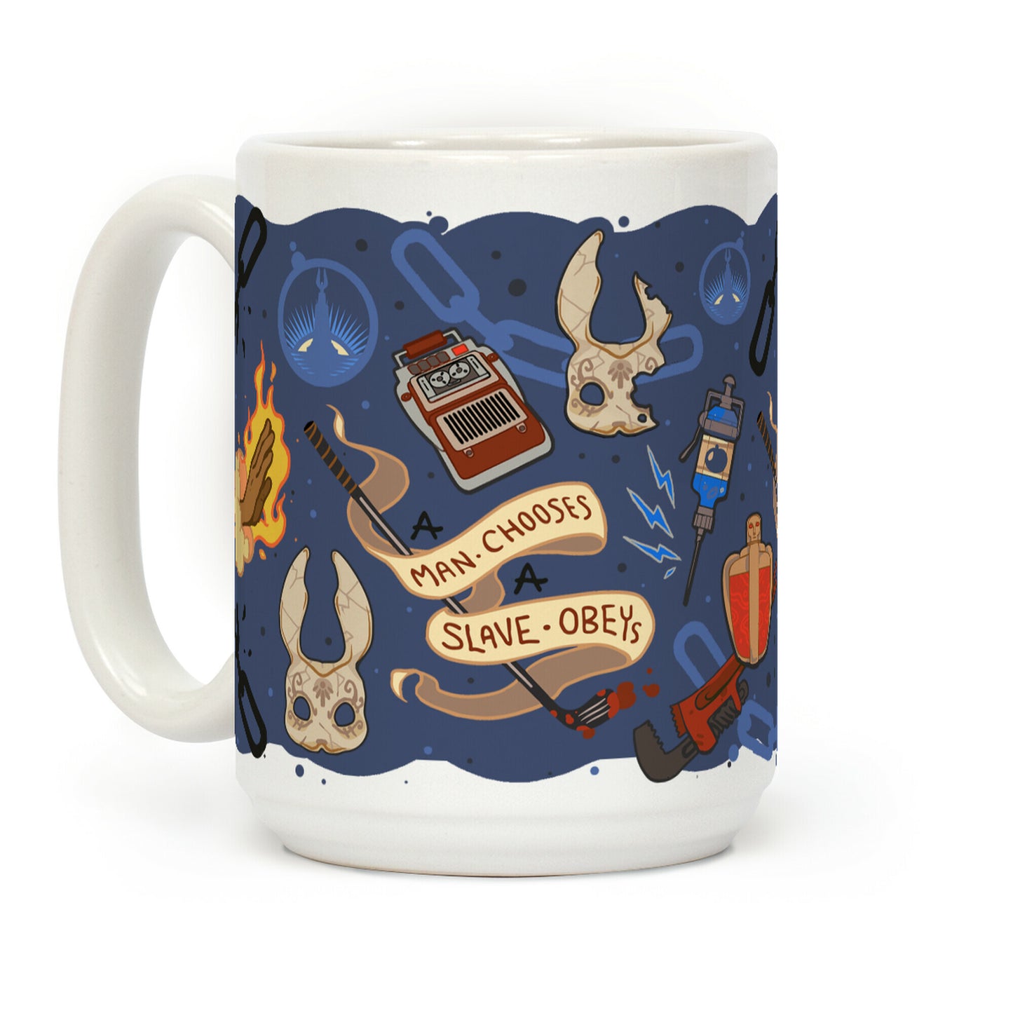 Bioshock Pattern Coffee Mug