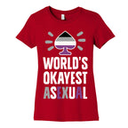 World's Okayest Asexual Women's Cotton Tee