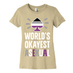 World's Okayest Asexual Women's Cotton Tee