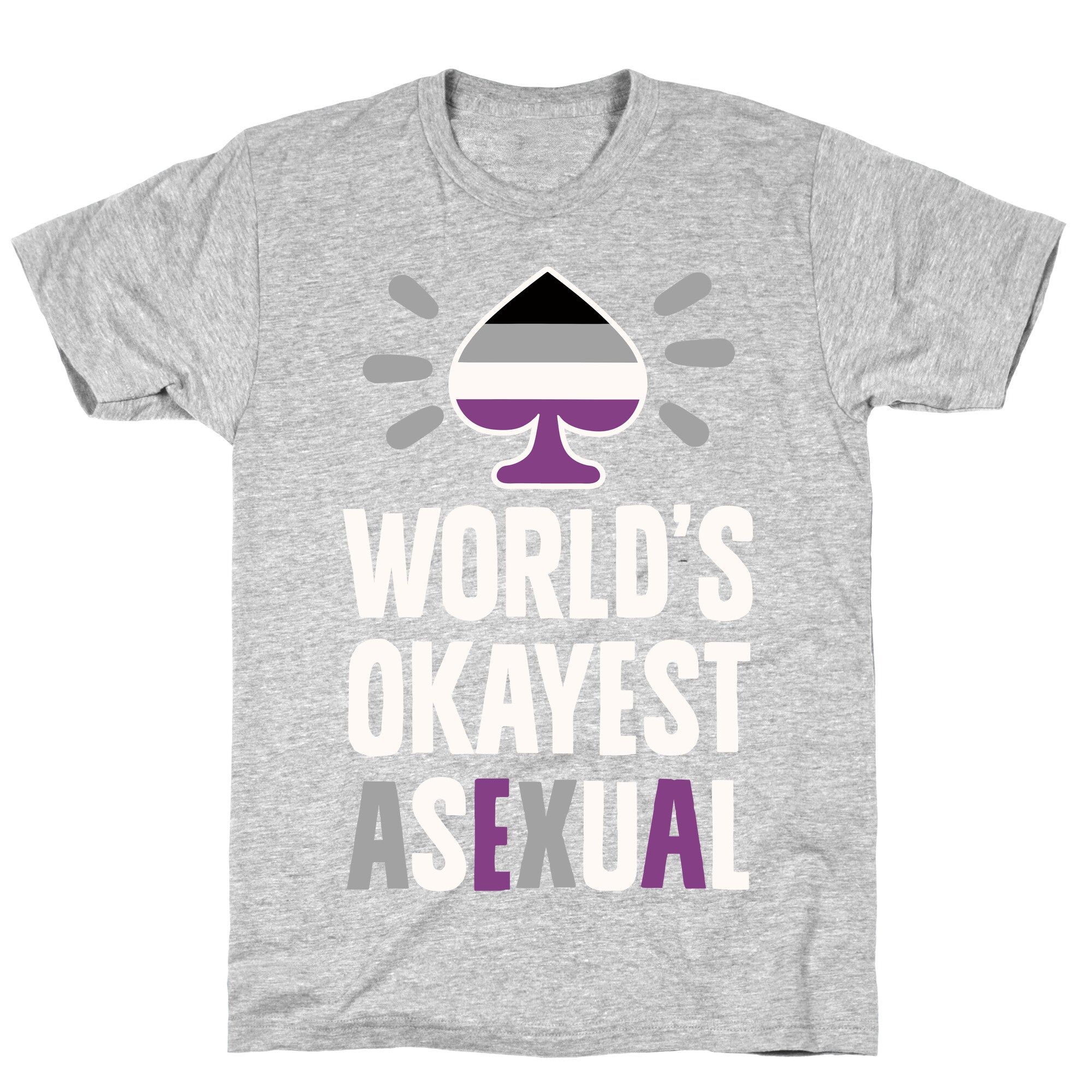 World's Okayest Asexual T-Shirt