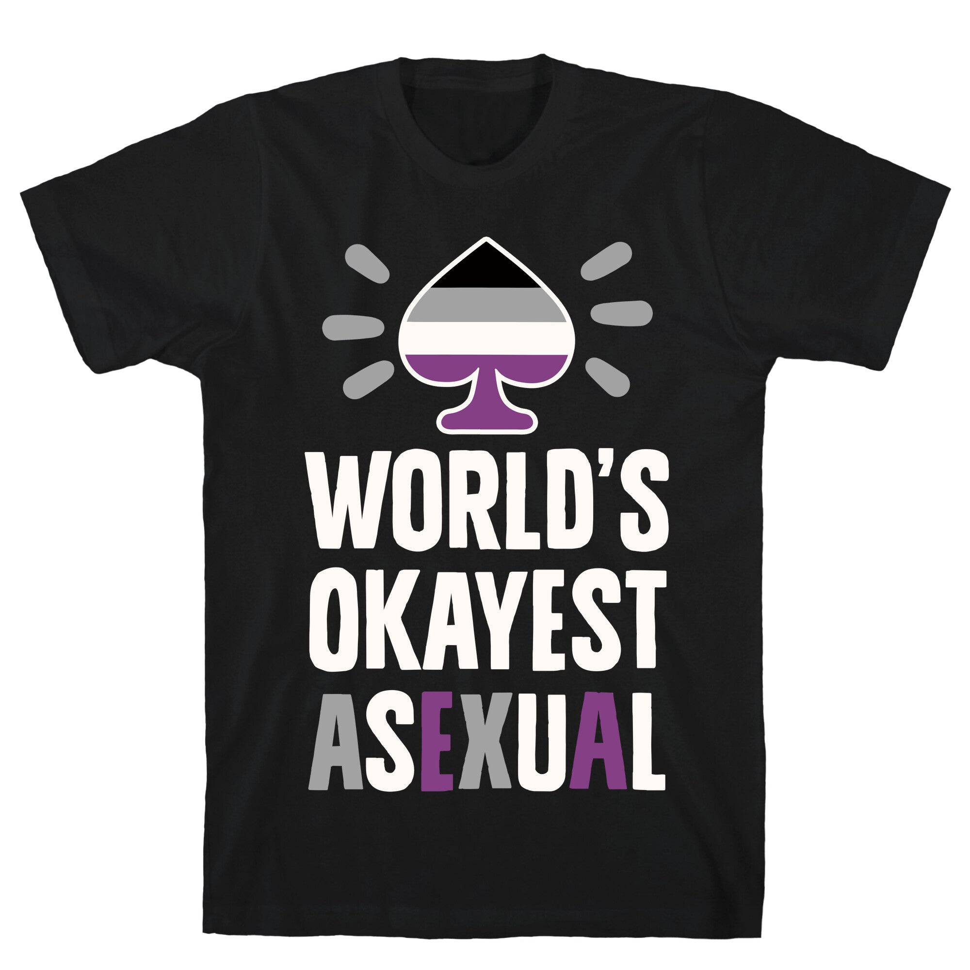 World's Okayest Asexual T-Shirt
