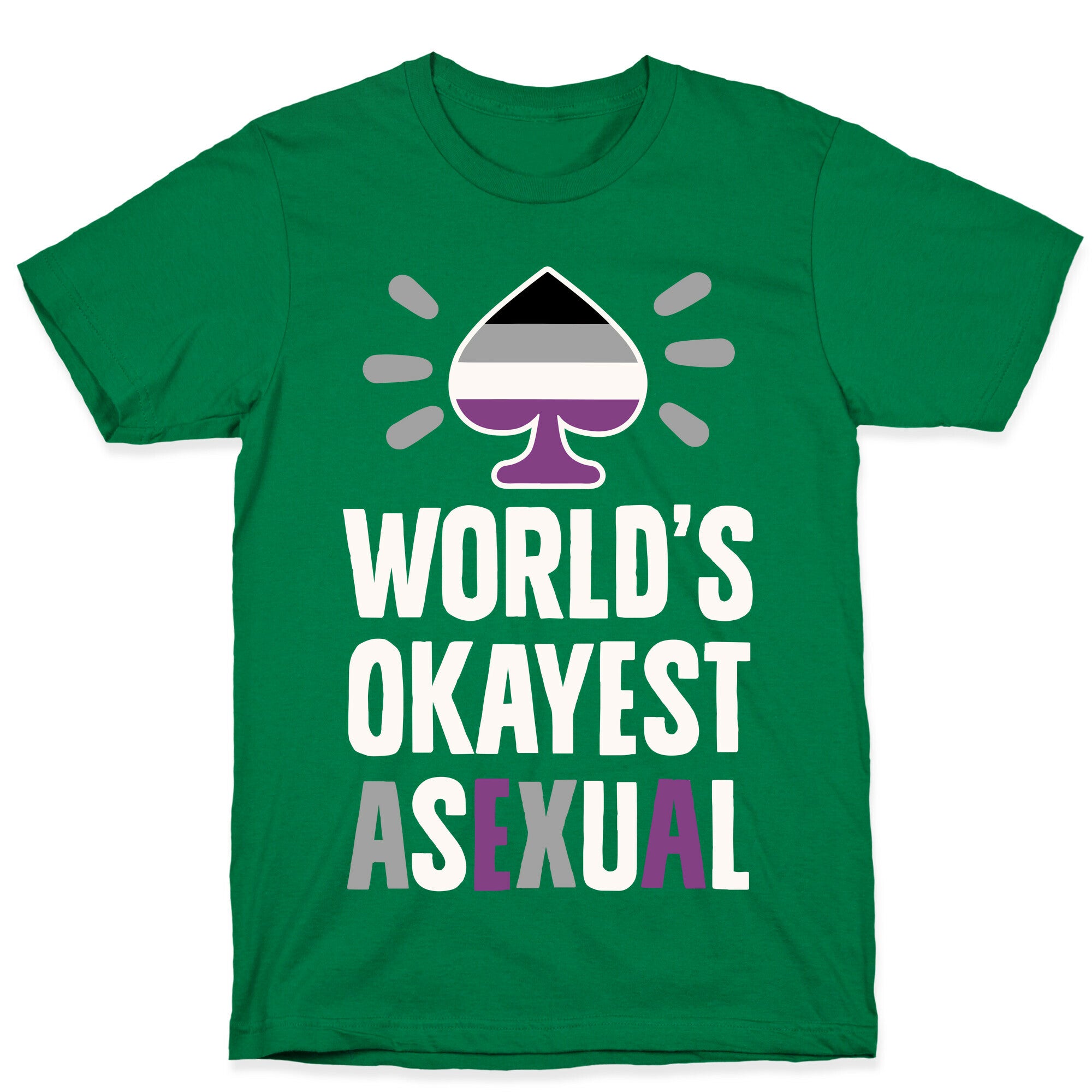 World's Okayest Asexual T-Shirt