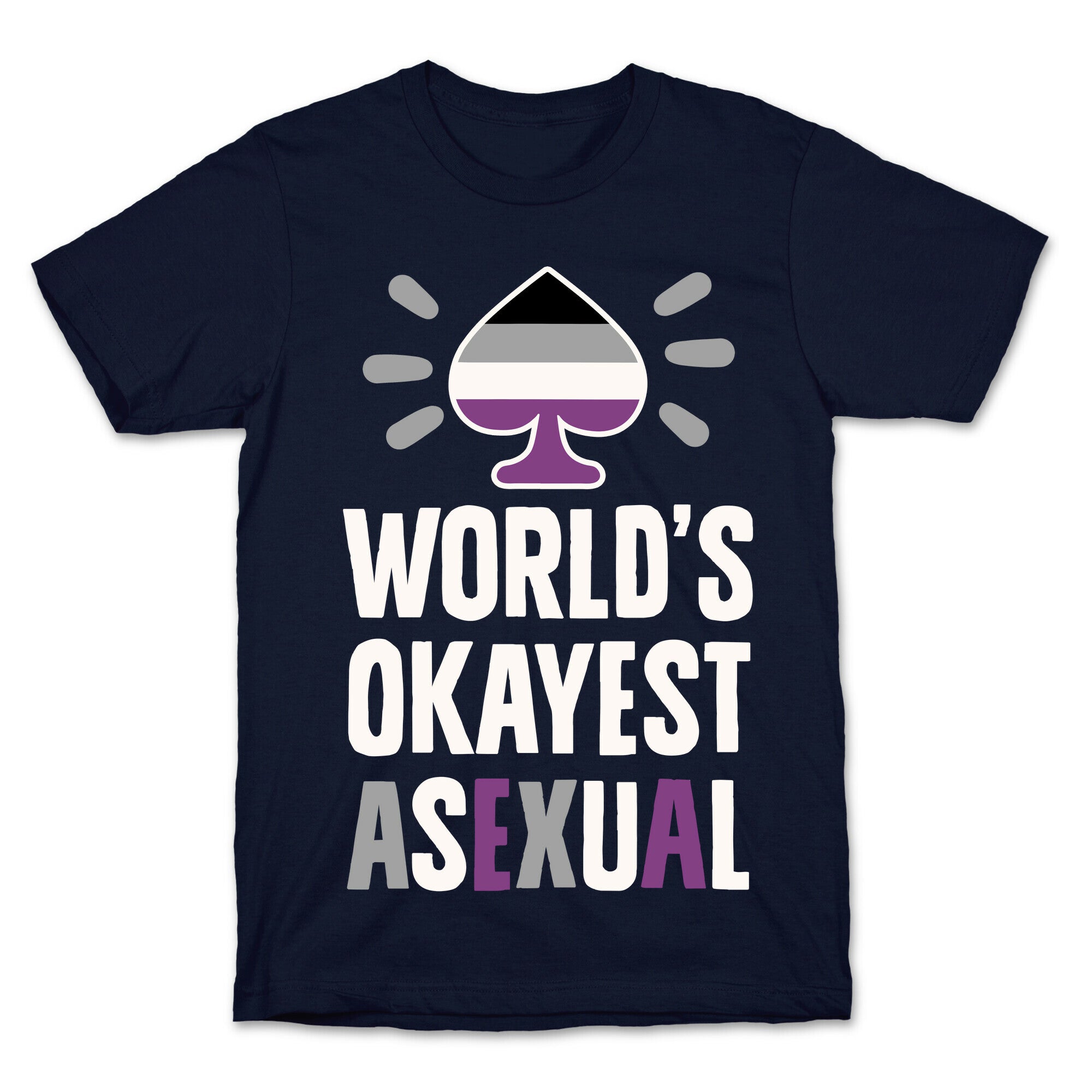 World's Okayest Asexual T-Shirt