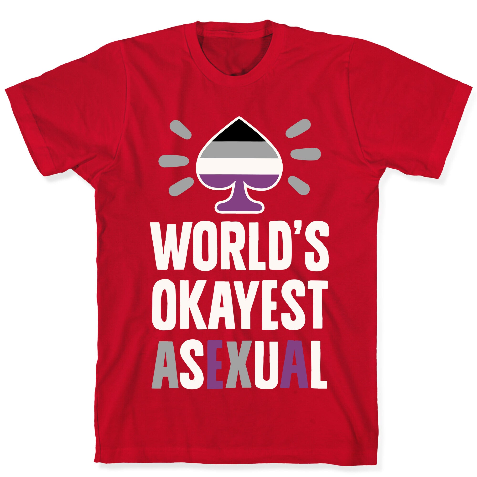 World's Okayest Asexual T-Shirt