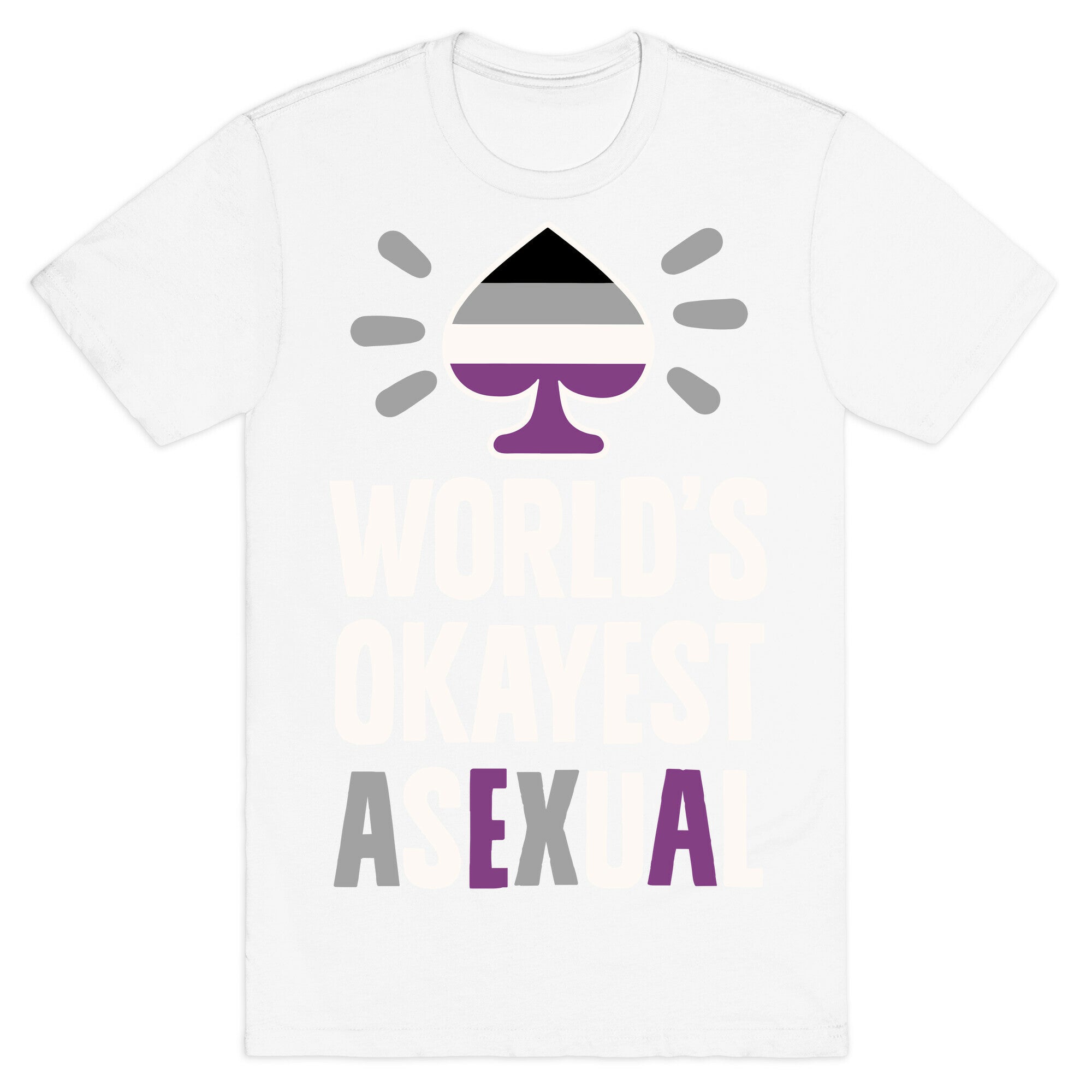 World's Okayest Asexual T-Shirt