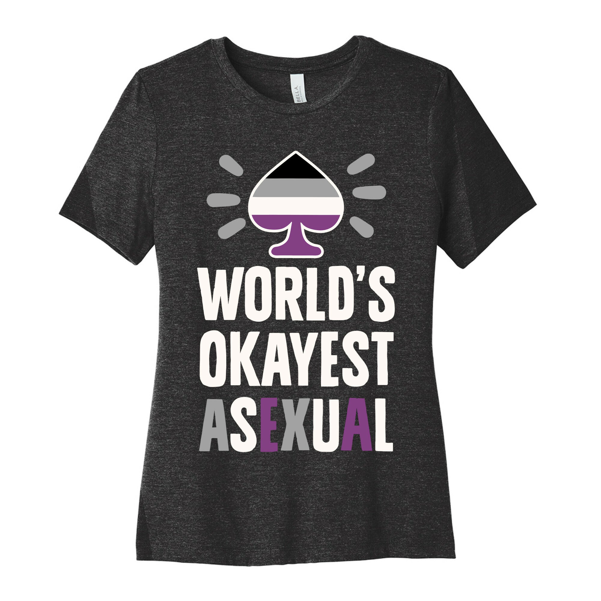 World's Okayest Asexual Women's Cotton Tee