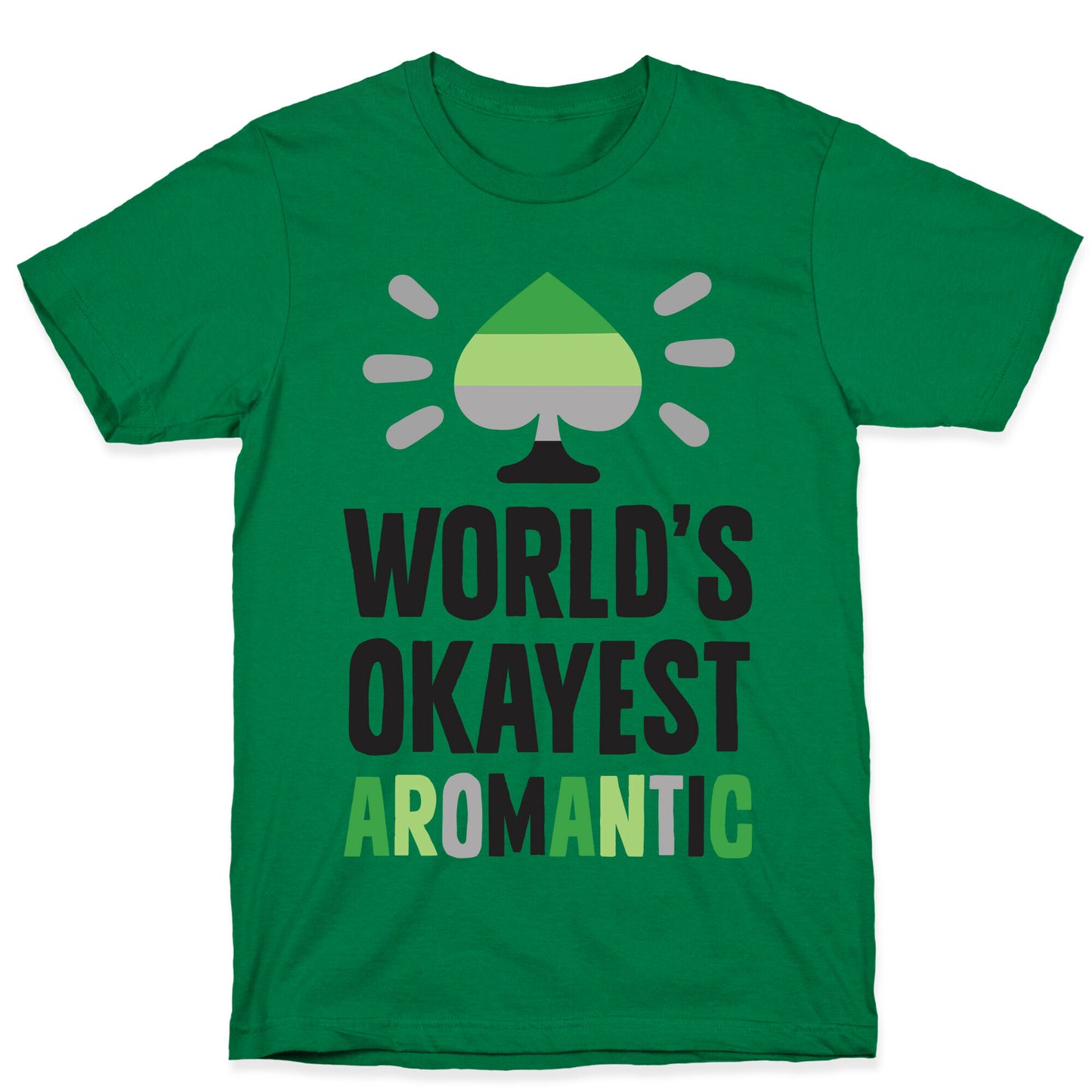 World's Okayest Aromantic T-Shirt