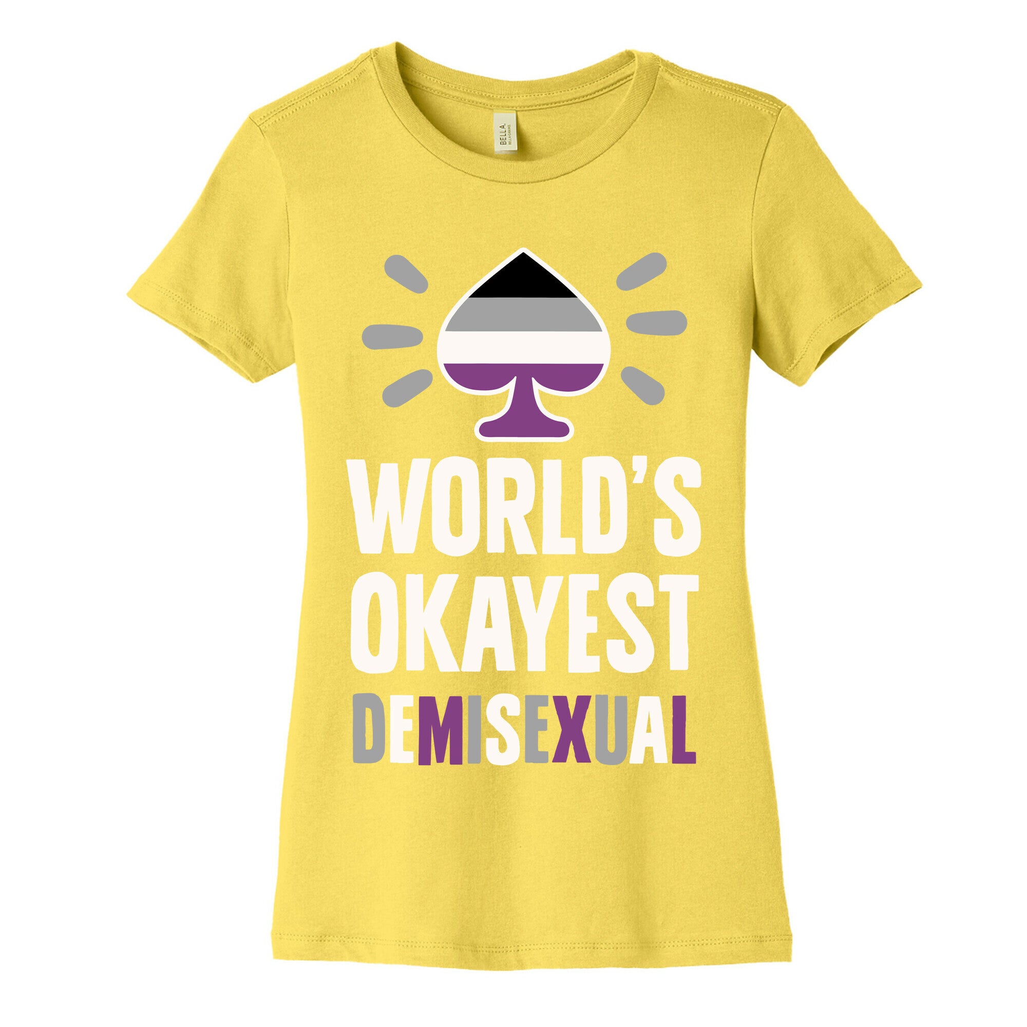 World's Okayest Demisexual Women's Cotton Tee