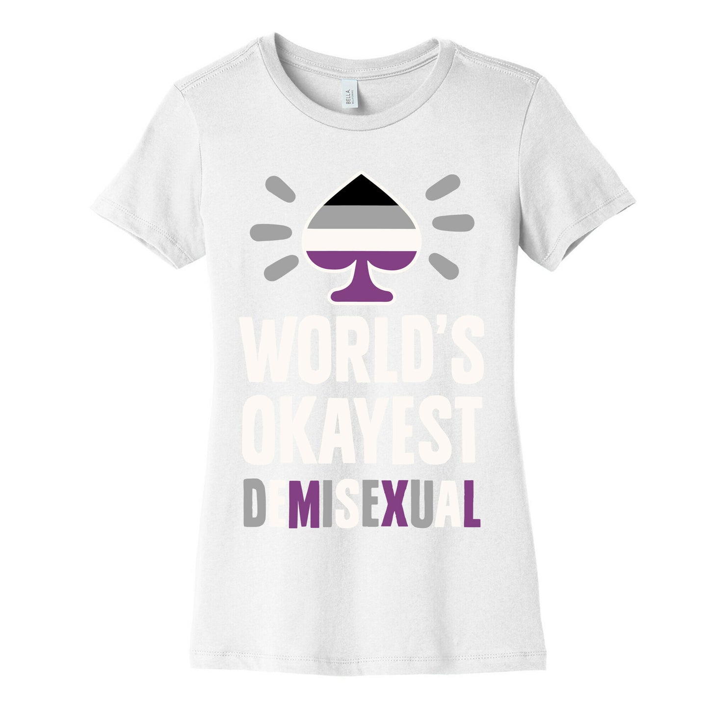World's Okayest Demisexual Women's Cotton Tee