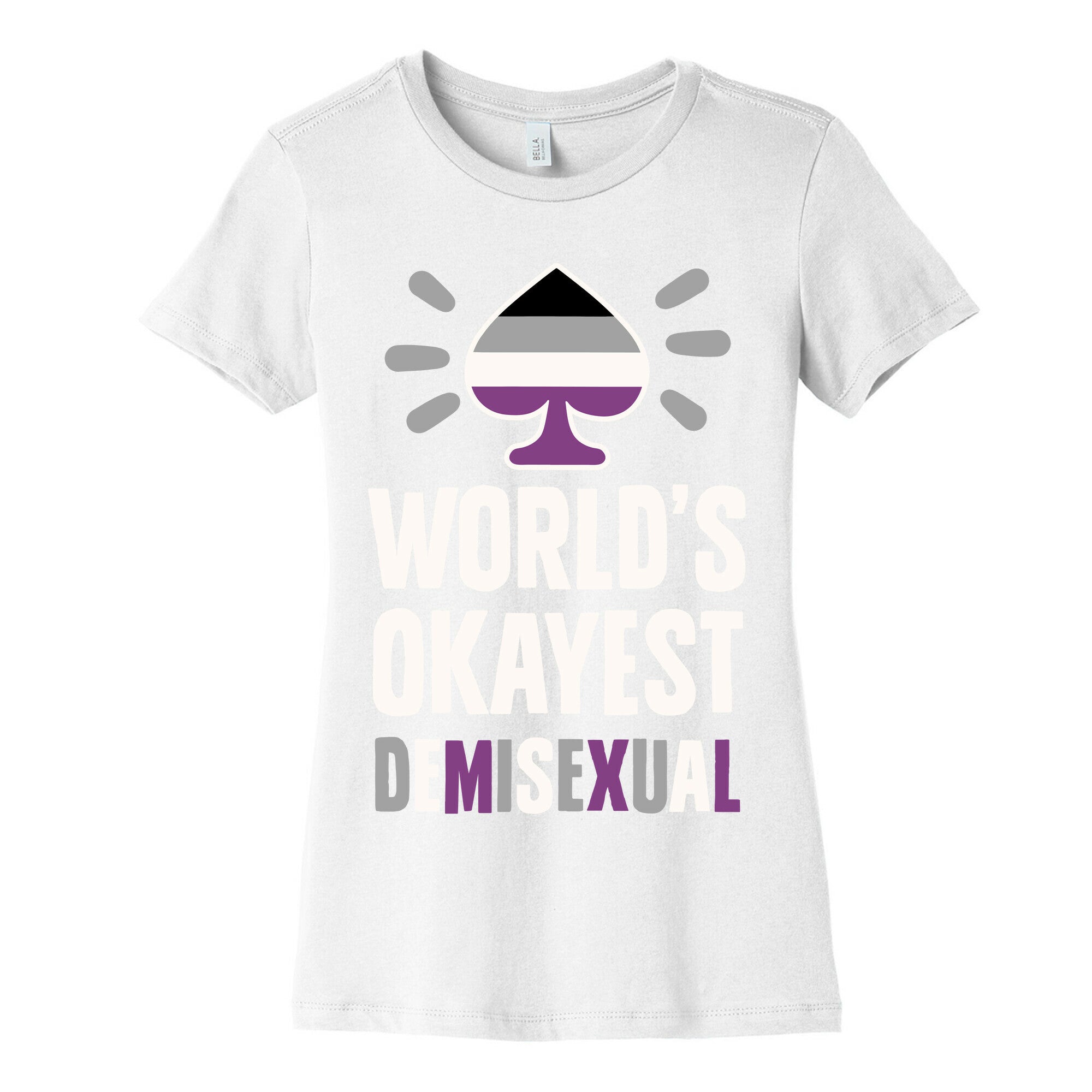 World's Okayest Demisexual Women's Cotton Tee