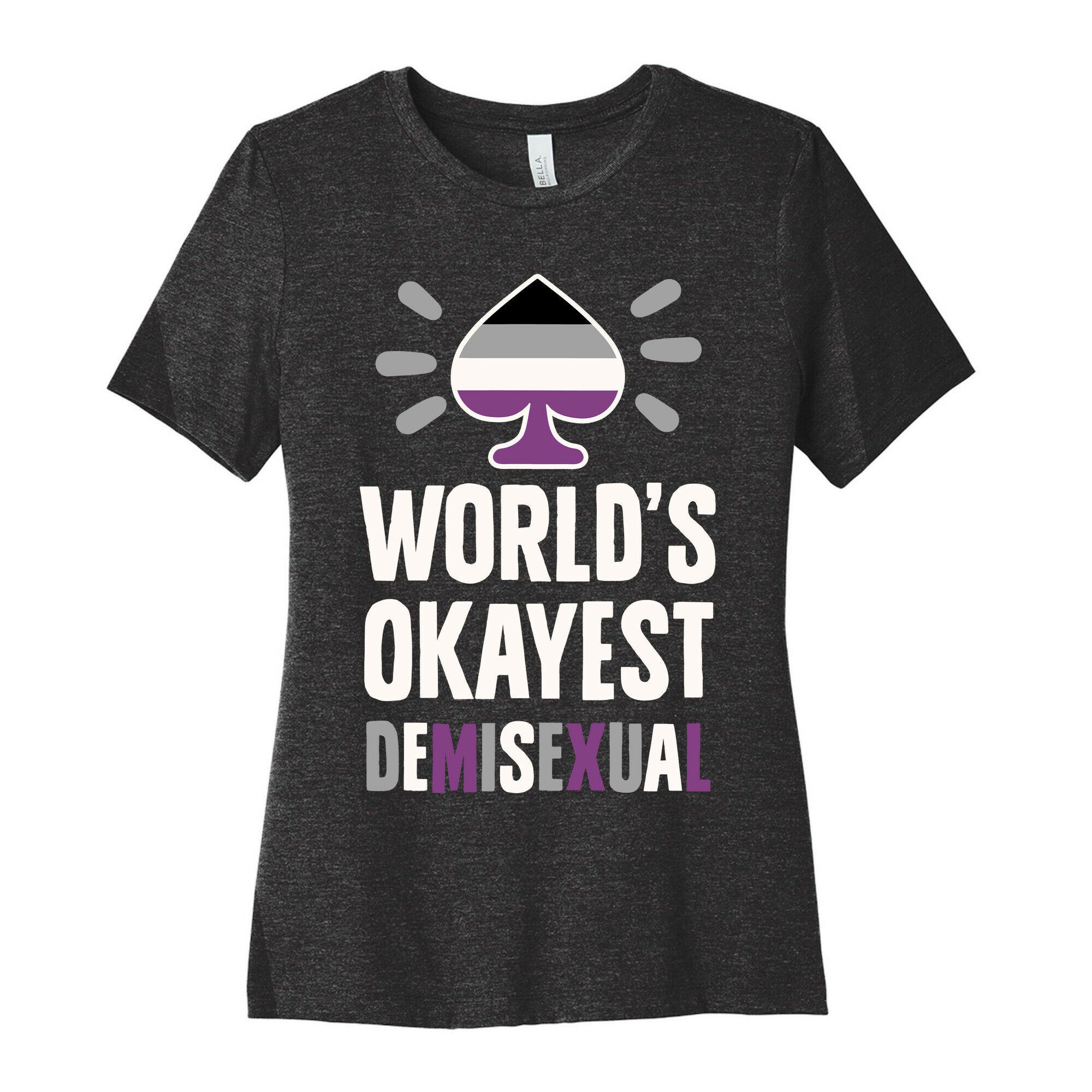 World's Okayest Demisexual Women's Cotton Tee