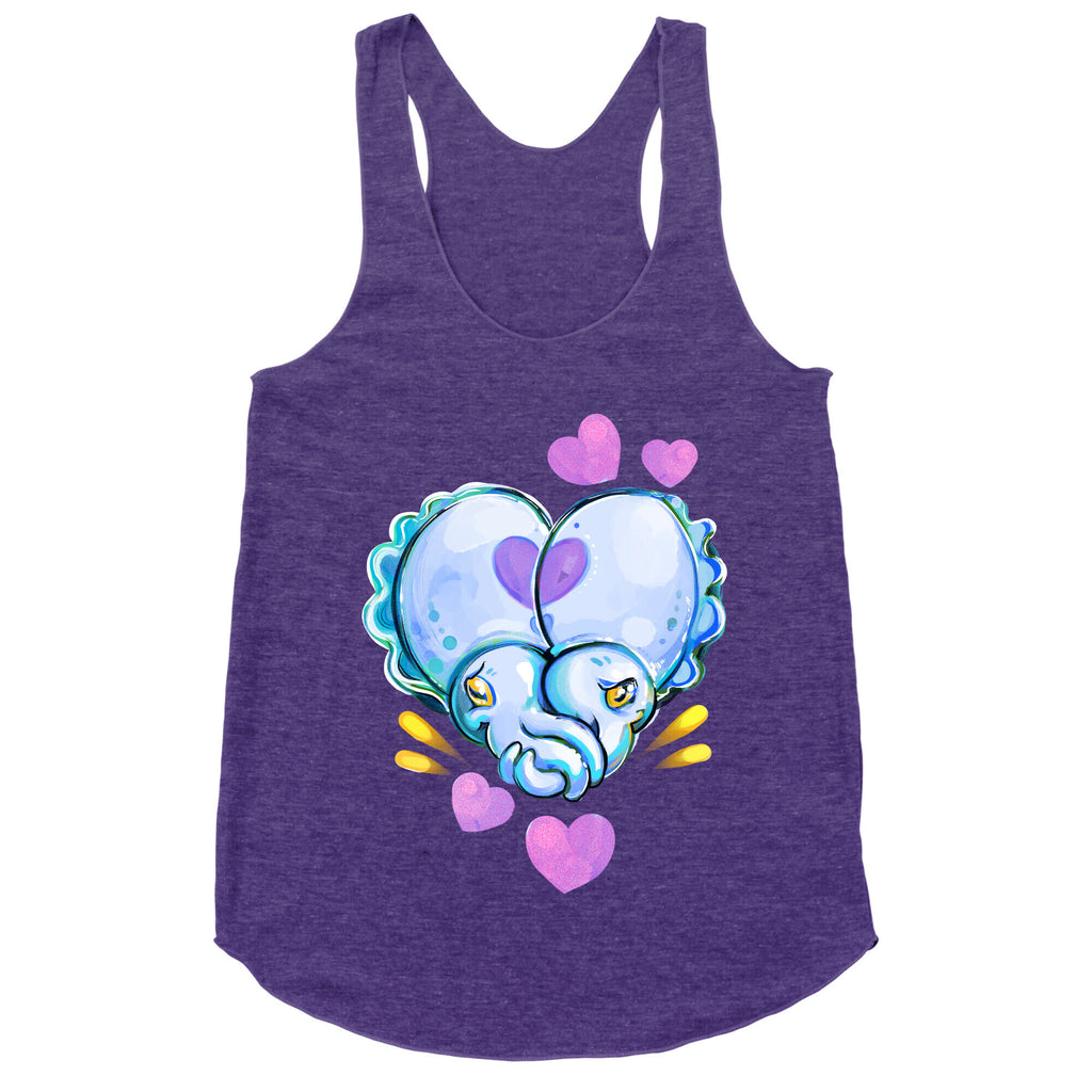 "Cuddle" Fish (Cuttlefish) Racerback Tank