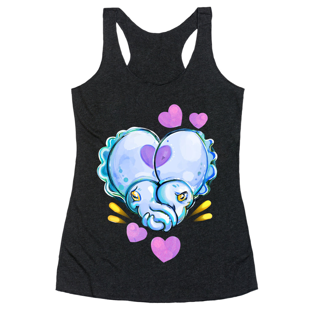 "Cuddle" Fish (Cuttlefish) Racerback Tank