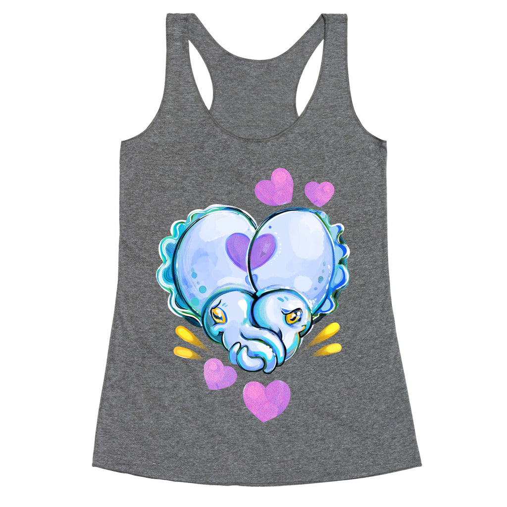 "Cuddle" Fish (Cuttlefish) Racerback Tank