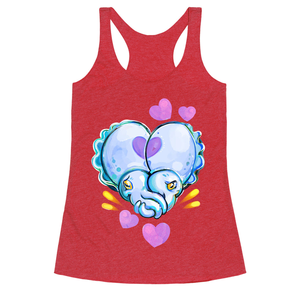"Cuddle" Fish (Cuttlefish) Racerback Tank