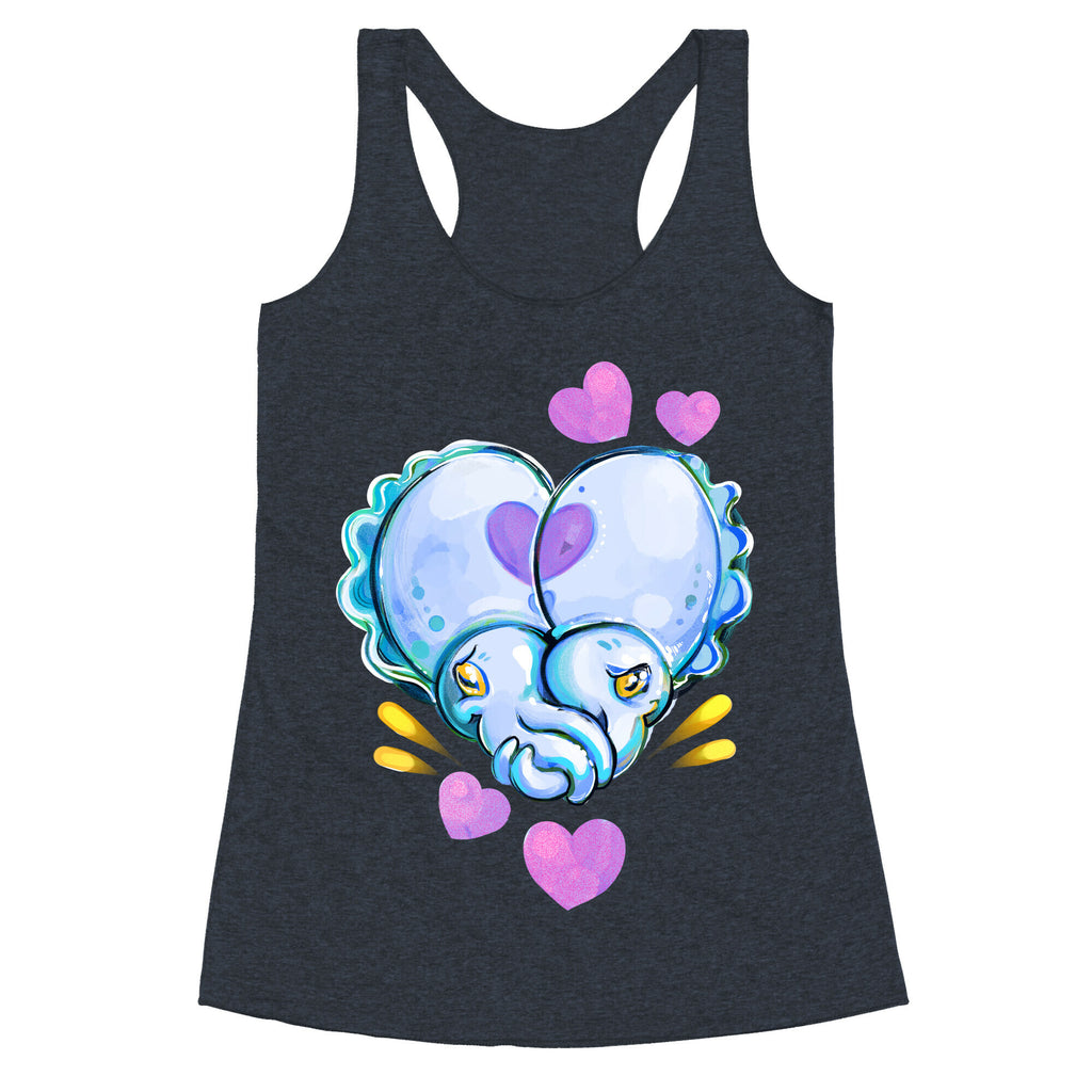 "Cuddle" Fish (Cuttlefish) Racerback Tank