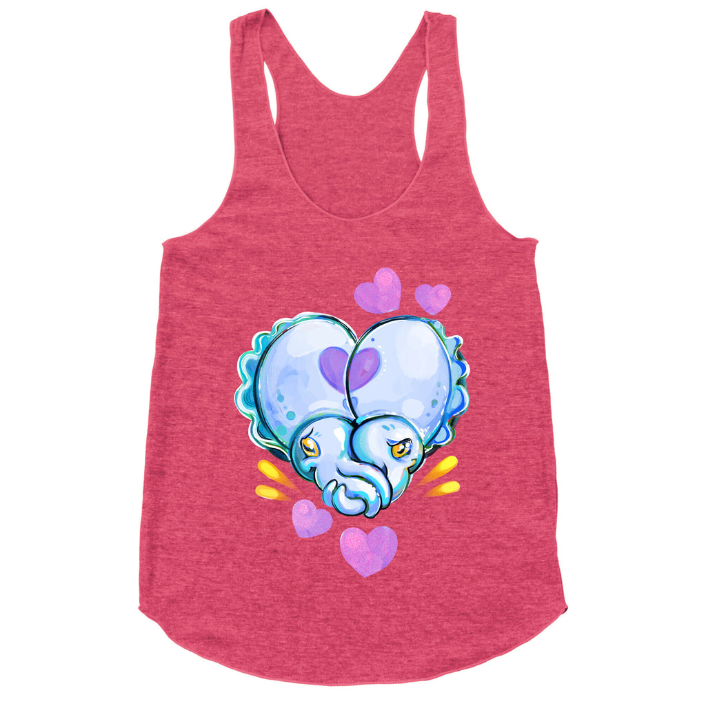 "Cuddle" Fish (Cuttlefish) Racerback Tank