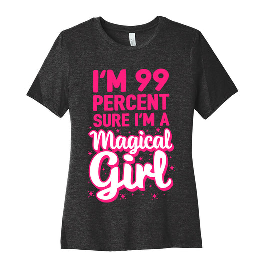 I'm 99 Percent Sure I'm a Magical Girl Women's Cotton Tee