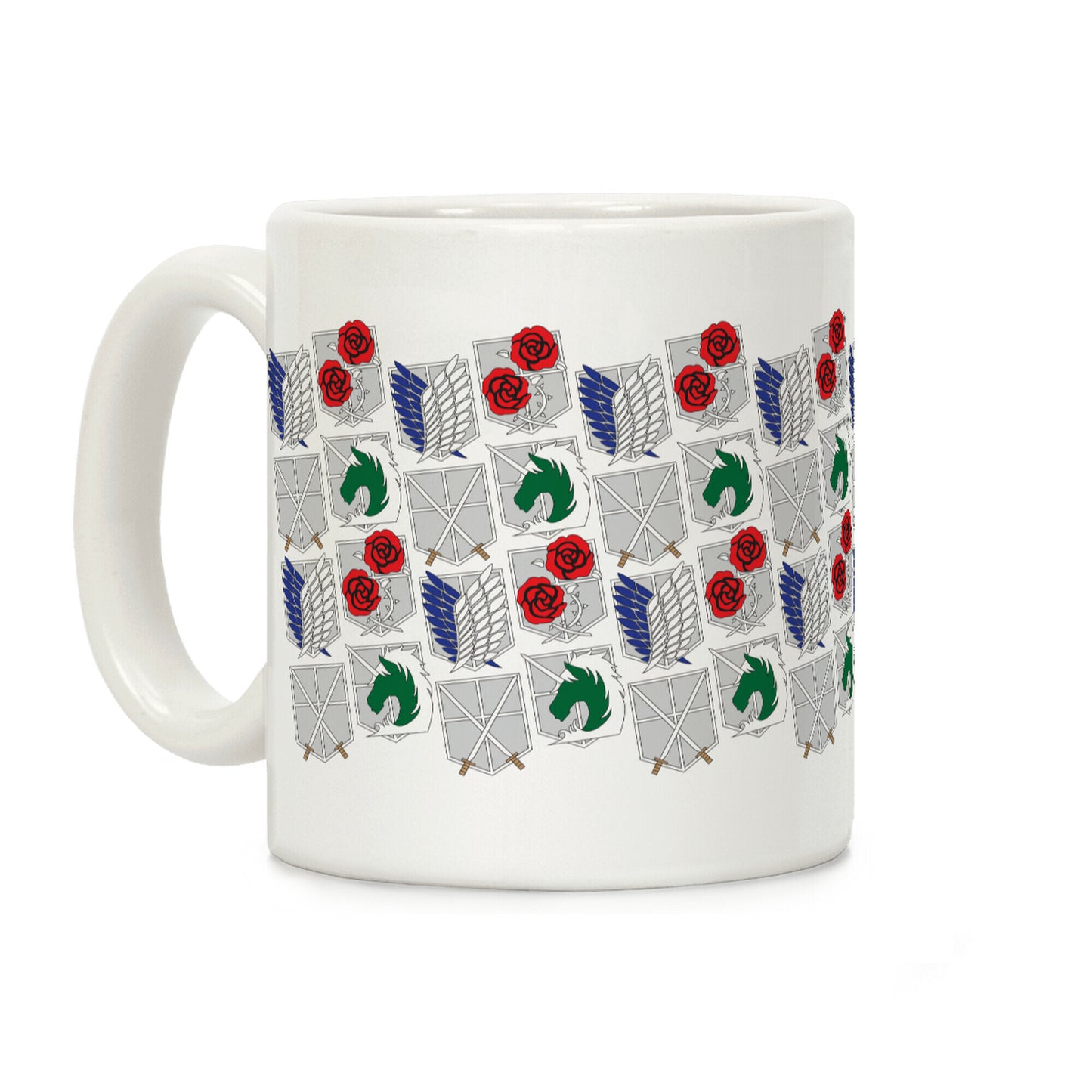 Attack On Titan Insignias Coffee Mug
