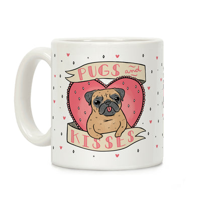 Pugs And Kisses Coffee Mug