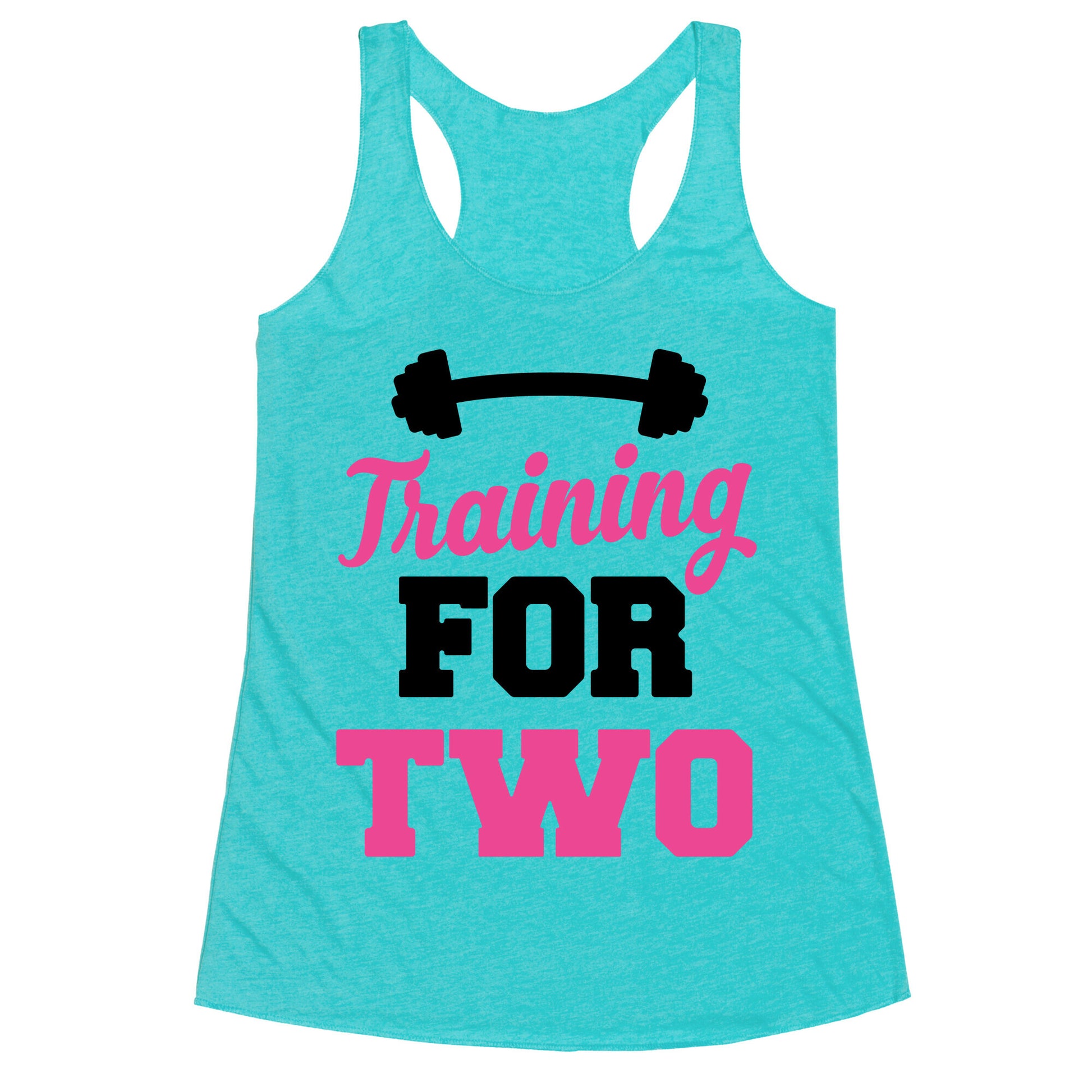 Training For Two Racerback Tank