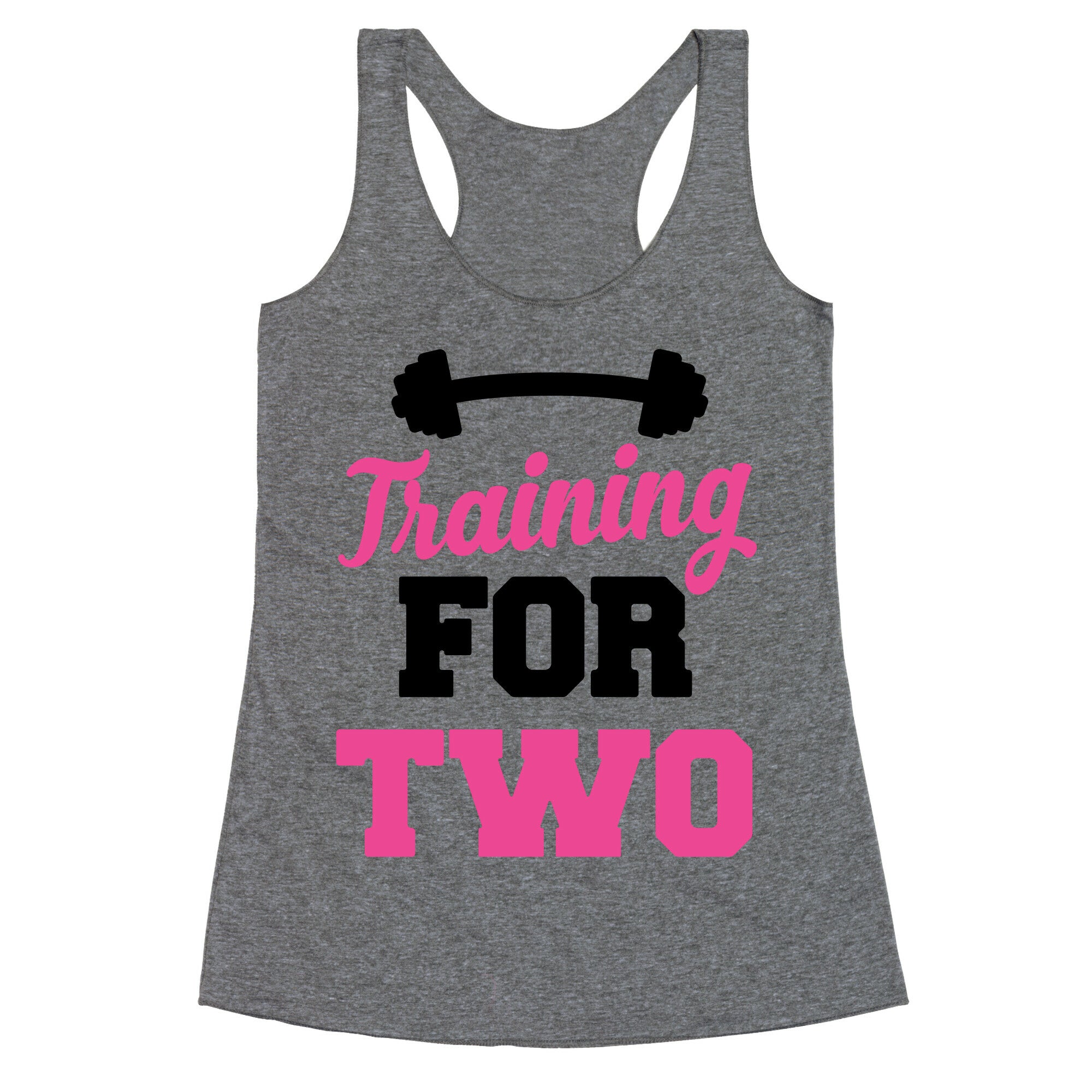 Training For Two Racerback Tank