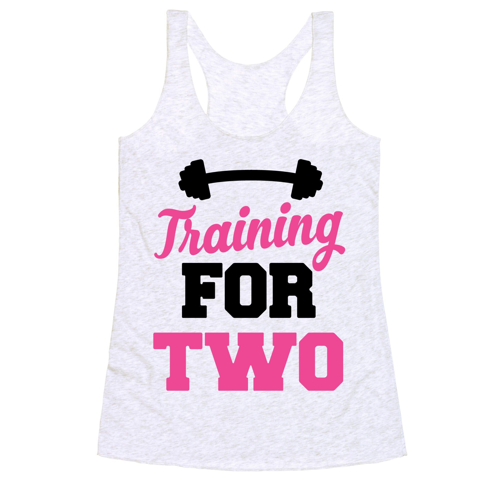 Training For Two Racerback Tank