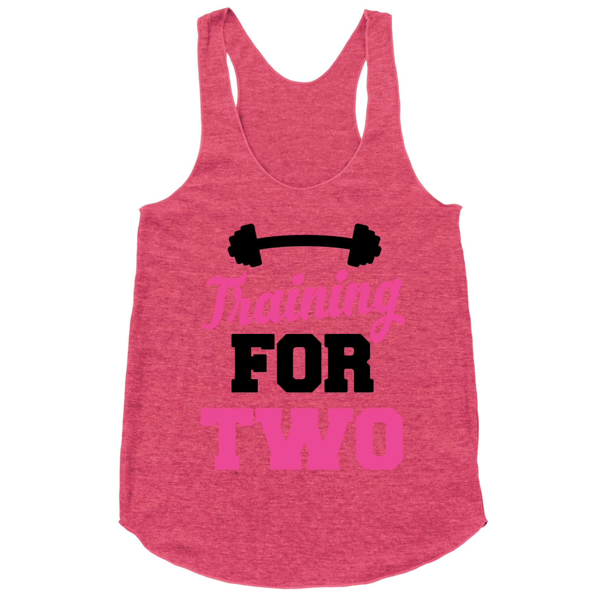 Training For Two Racerback Tank