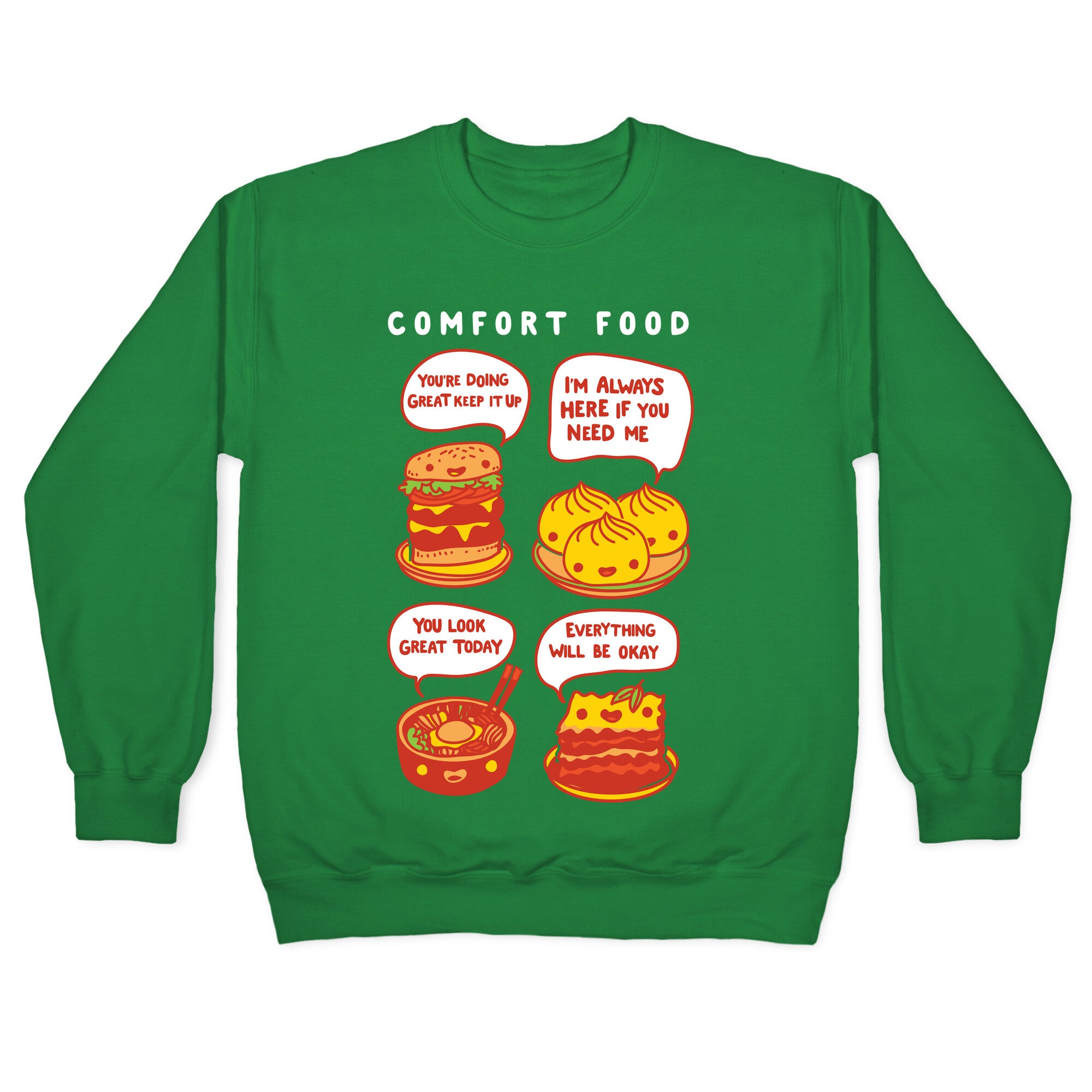 Comfort Food Crewneck Sweatshirt