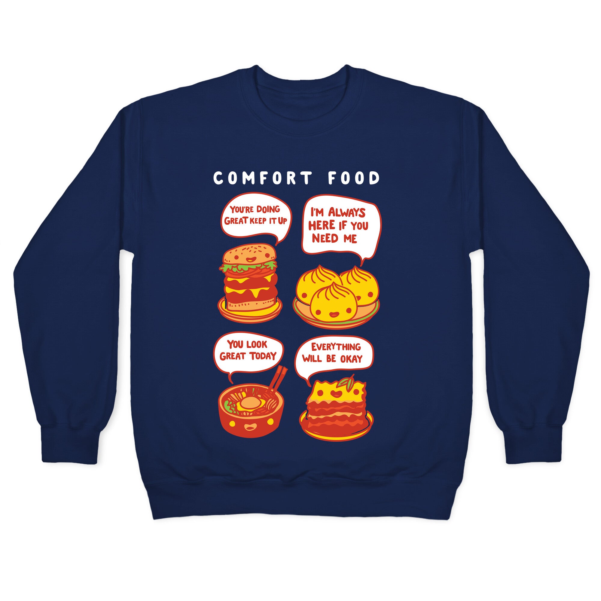 Comfort Food Crewneck Sweatshirt