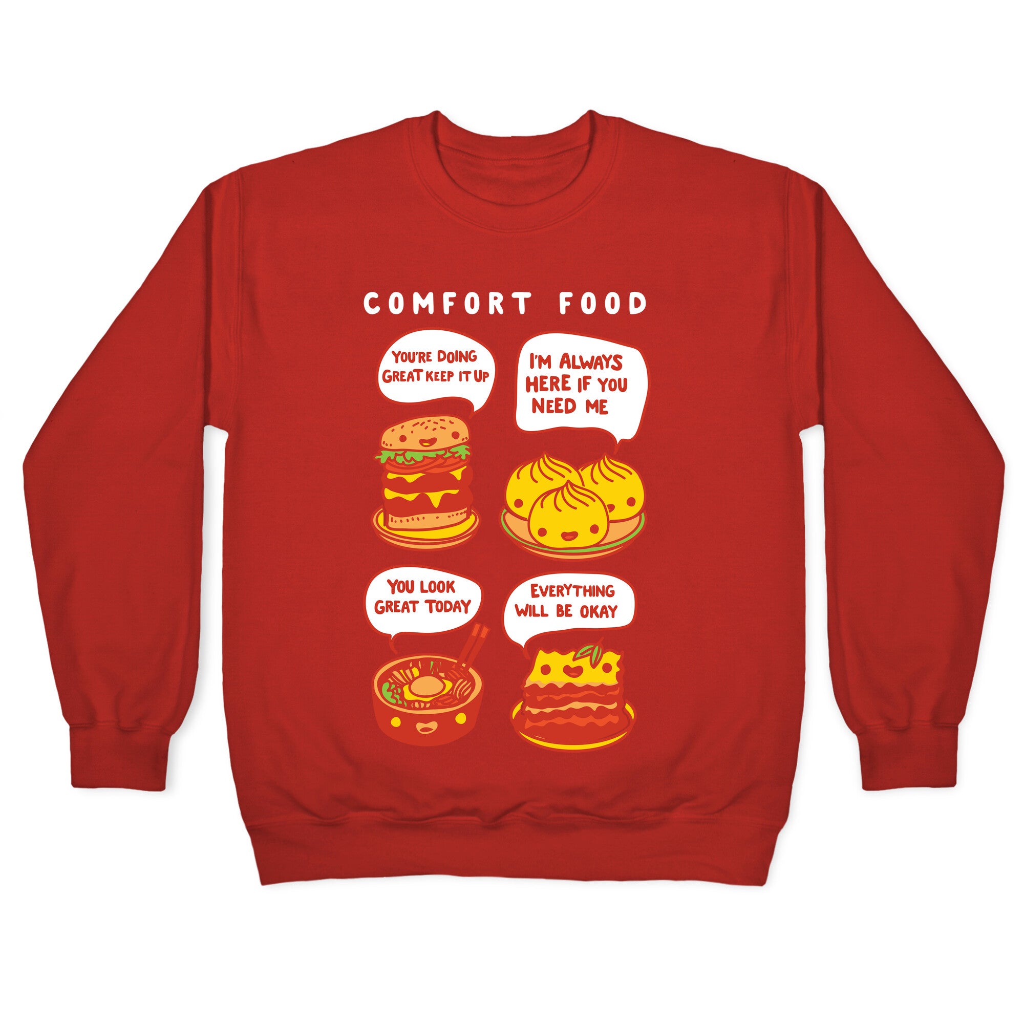 Comfort Food Crewneck Sweatshirt