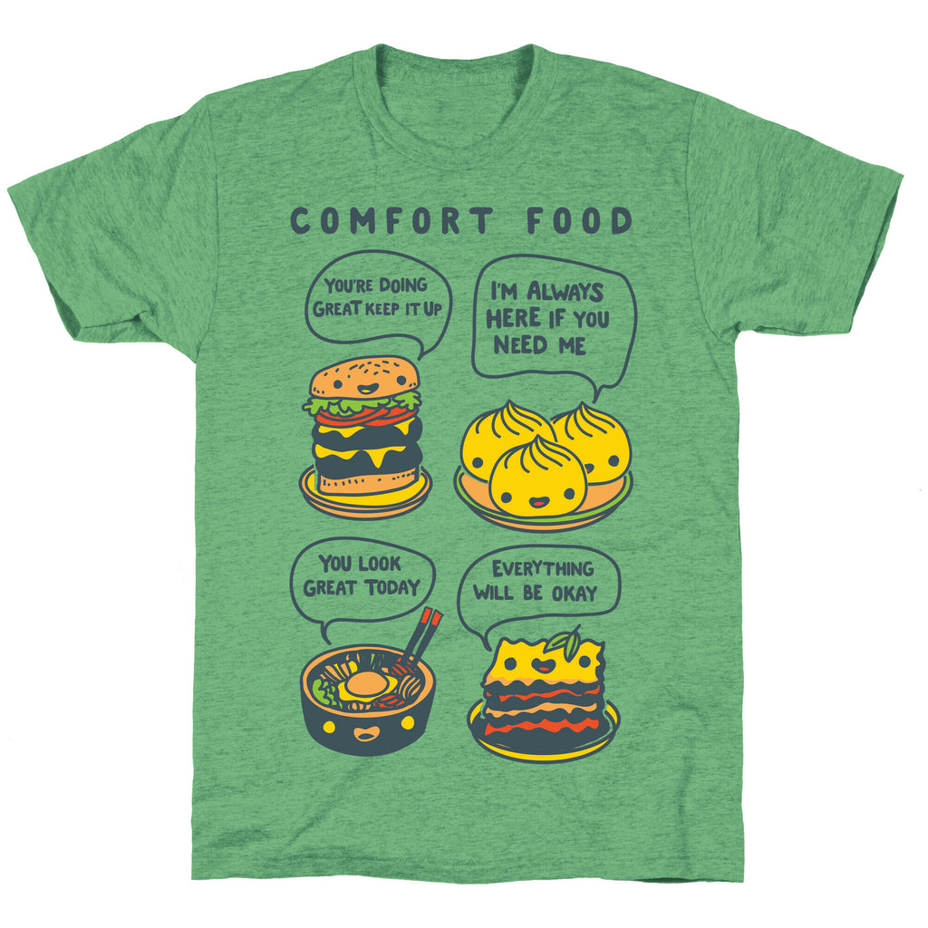 Comfort Food Unisex Triblend Tee