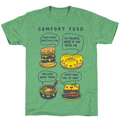 Comfort Food Unisex Triblend Tee