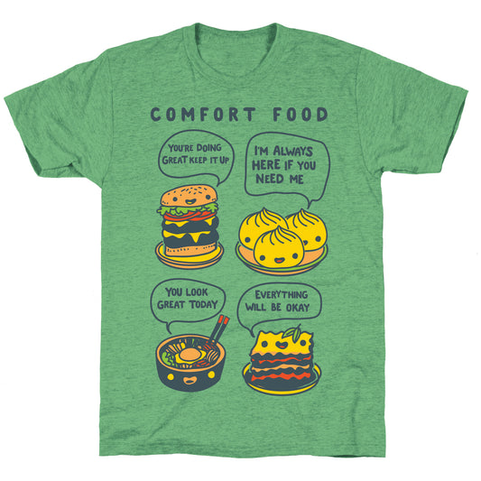 Comfort Food Unisex Triblend Tee