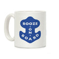 Booze On Board Coffee Mug