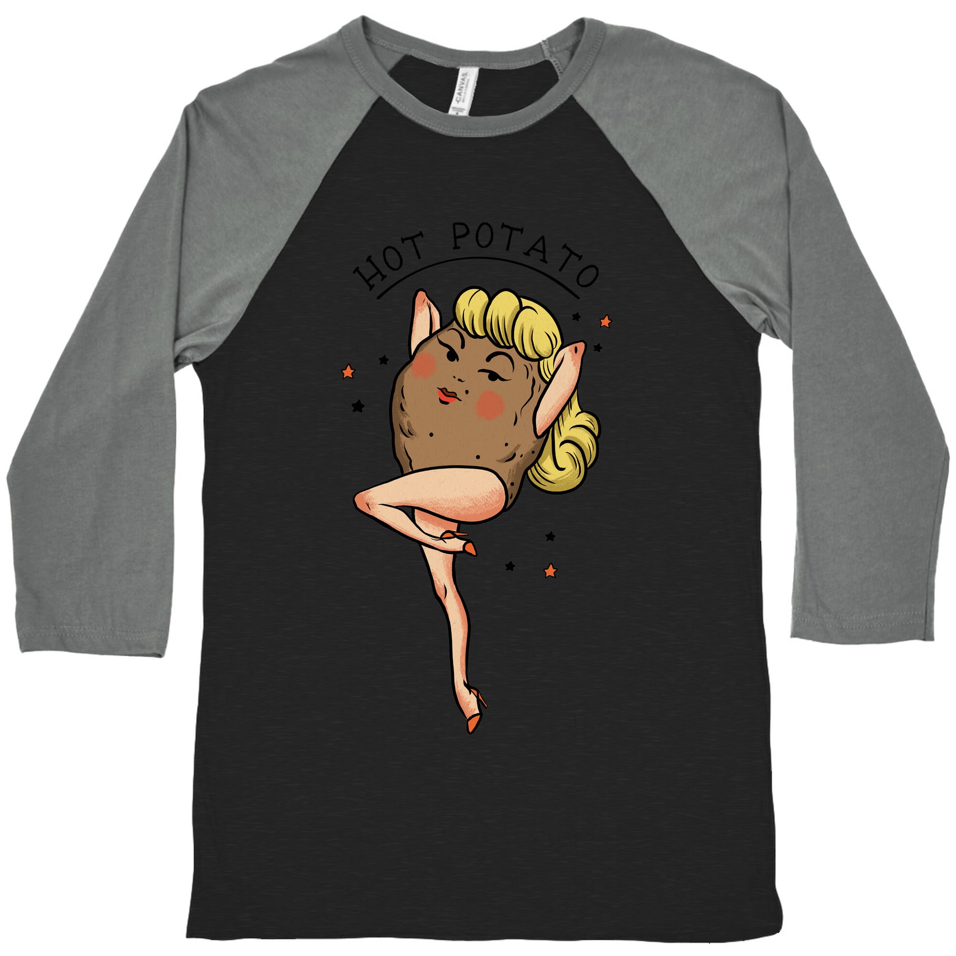 Hot Potato Baseball Tee