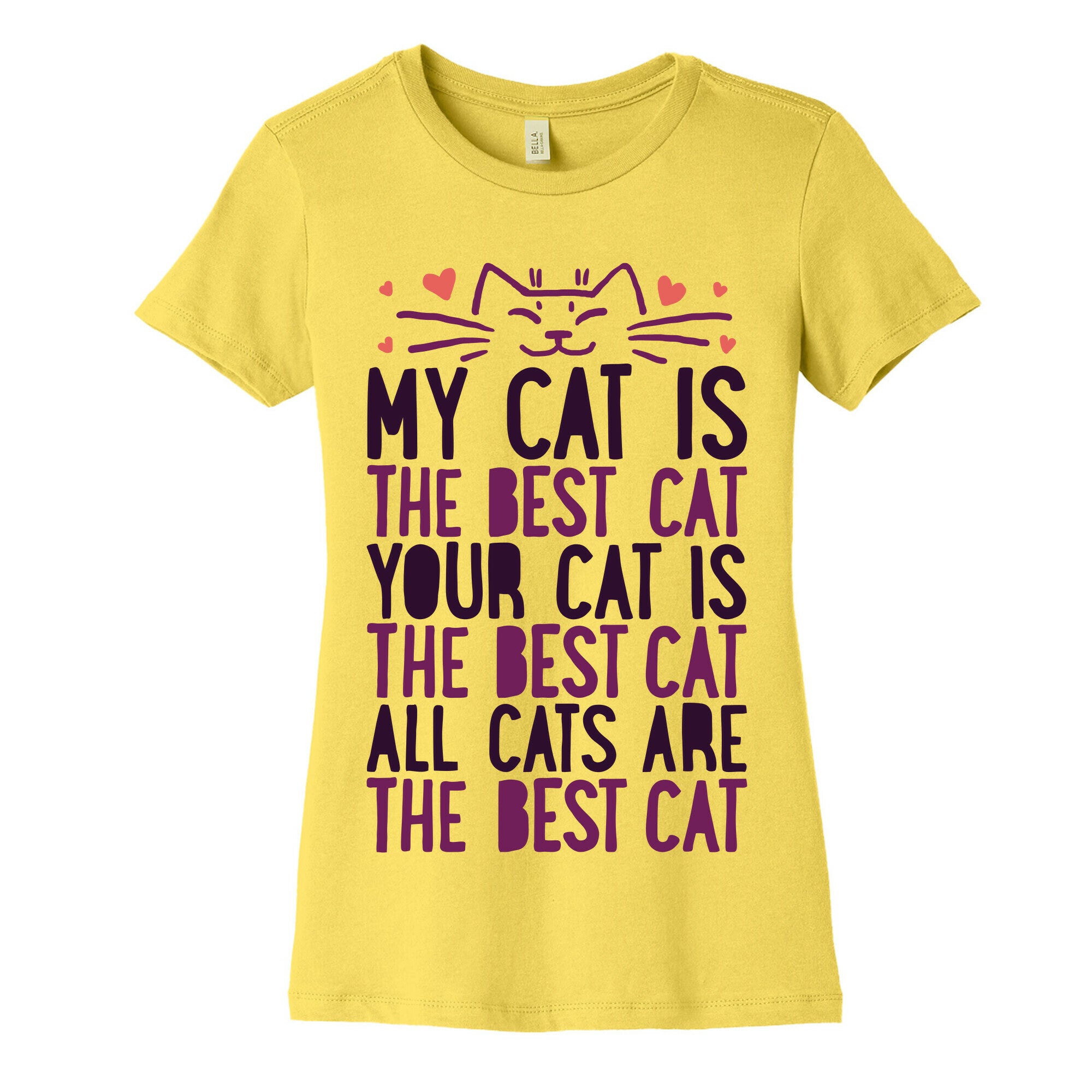 Every Cat Is The Best Cat Women's Cotton Tee