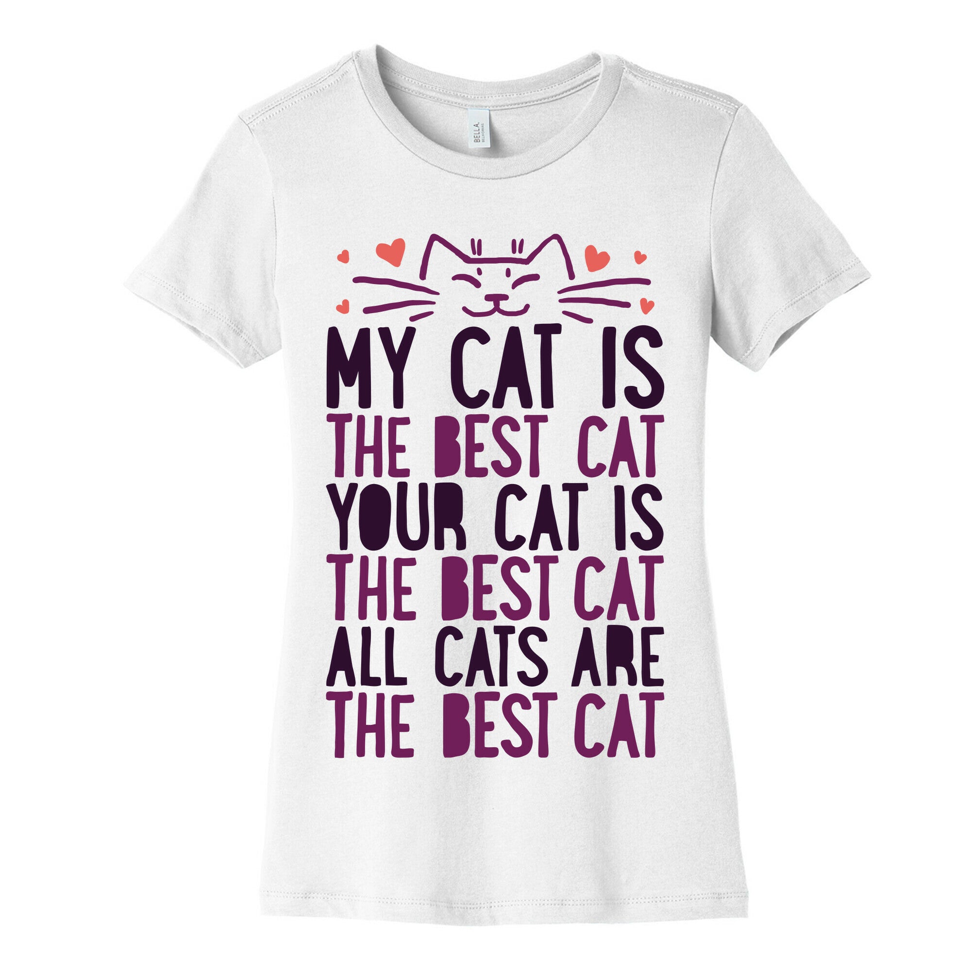 Every Cat Is The Best Cat Women's Cotton Tee